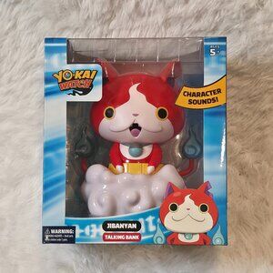 Yokai Yo-kai Watch JIBANYAN Talking Coin Bank With Sound